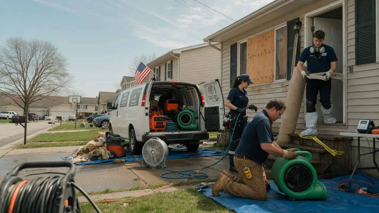 Water Damage Restoration in Wyatt, IN near me